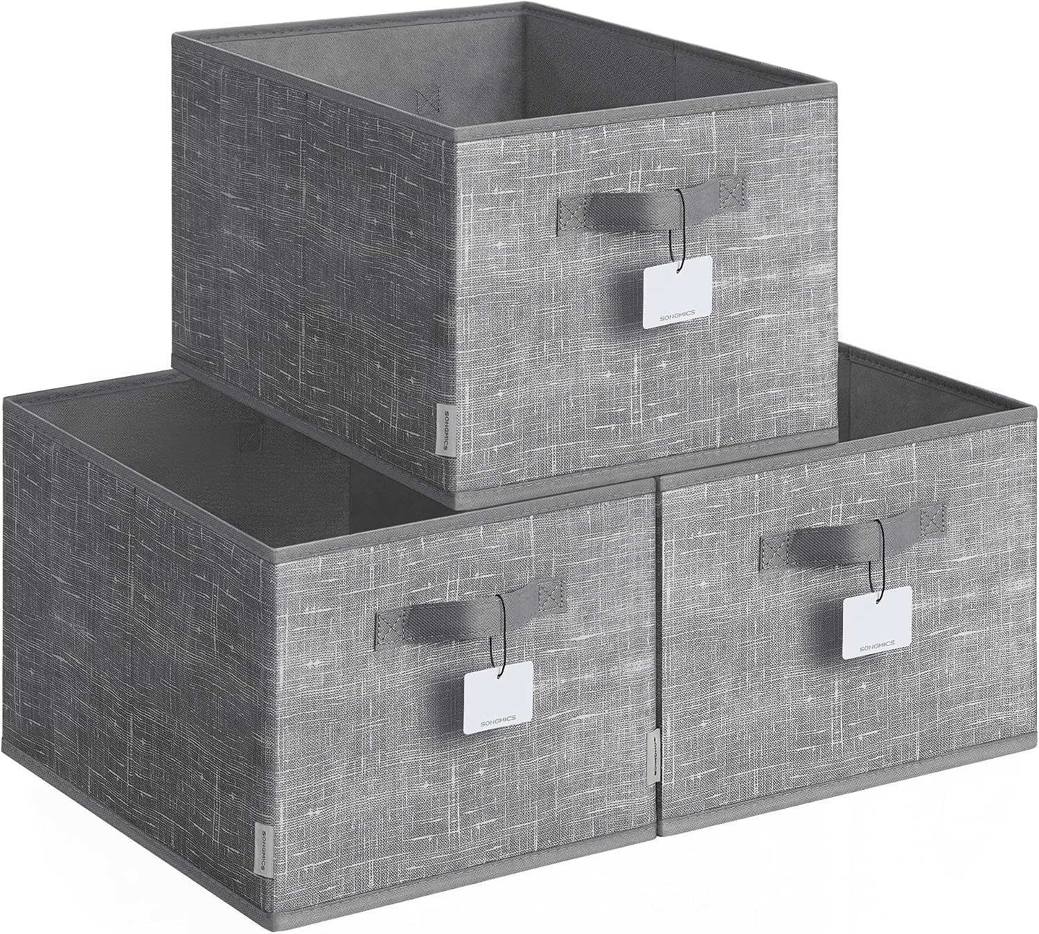 Detalle de SONGMICS Collapsible Storage Boxes 29L set of 3