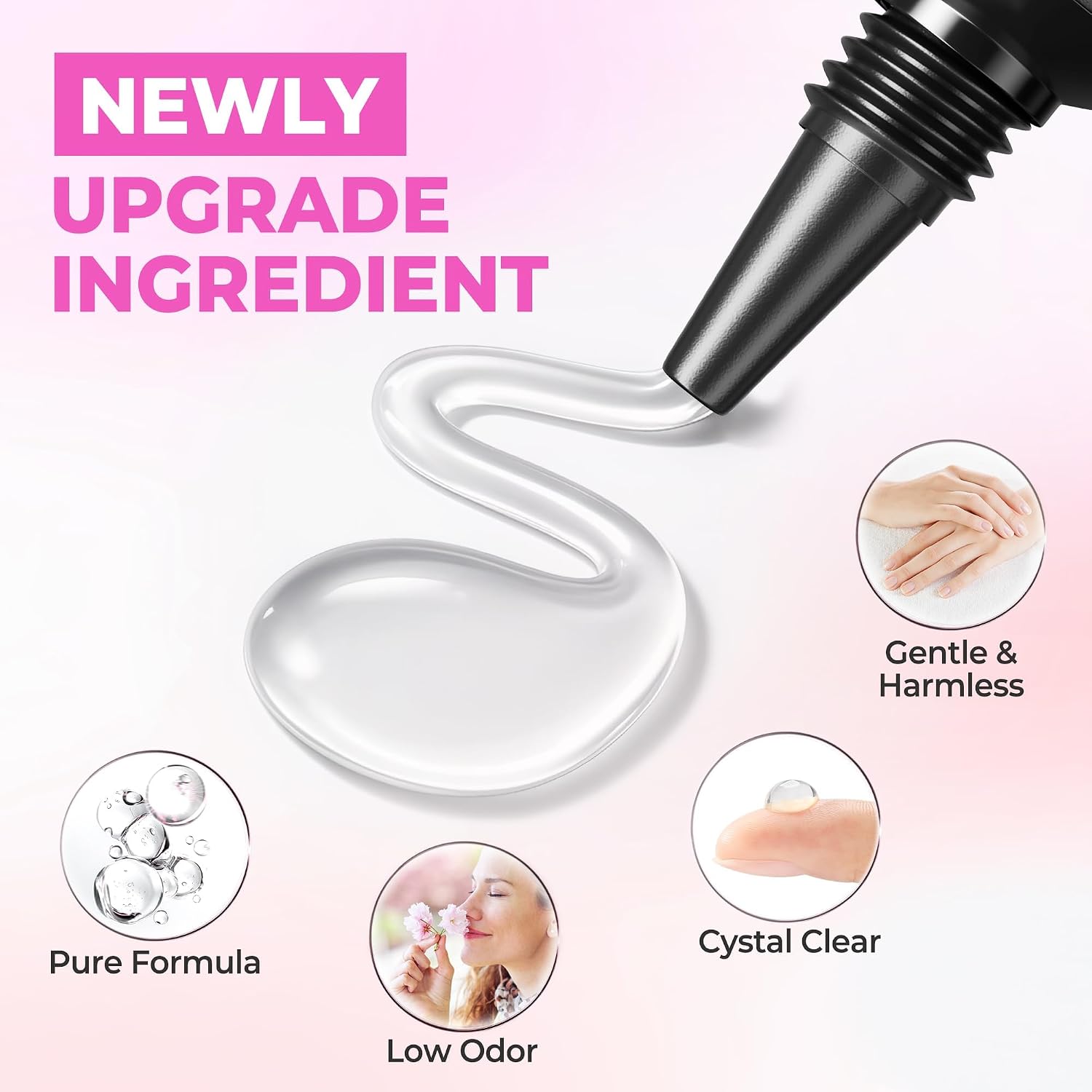 Thumbnail 5 de UNA GELLA Nagelkleber ohne UV, 15 ml