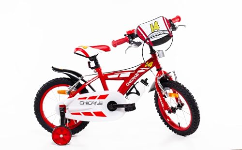 Detalle de SCH Bici Chicane 14" roja