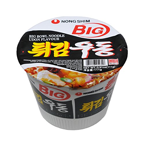 Thumbnail 3 de Nongshim Tempura Udon Style Noodles, Big Bowl Instant Soup, 12 Count