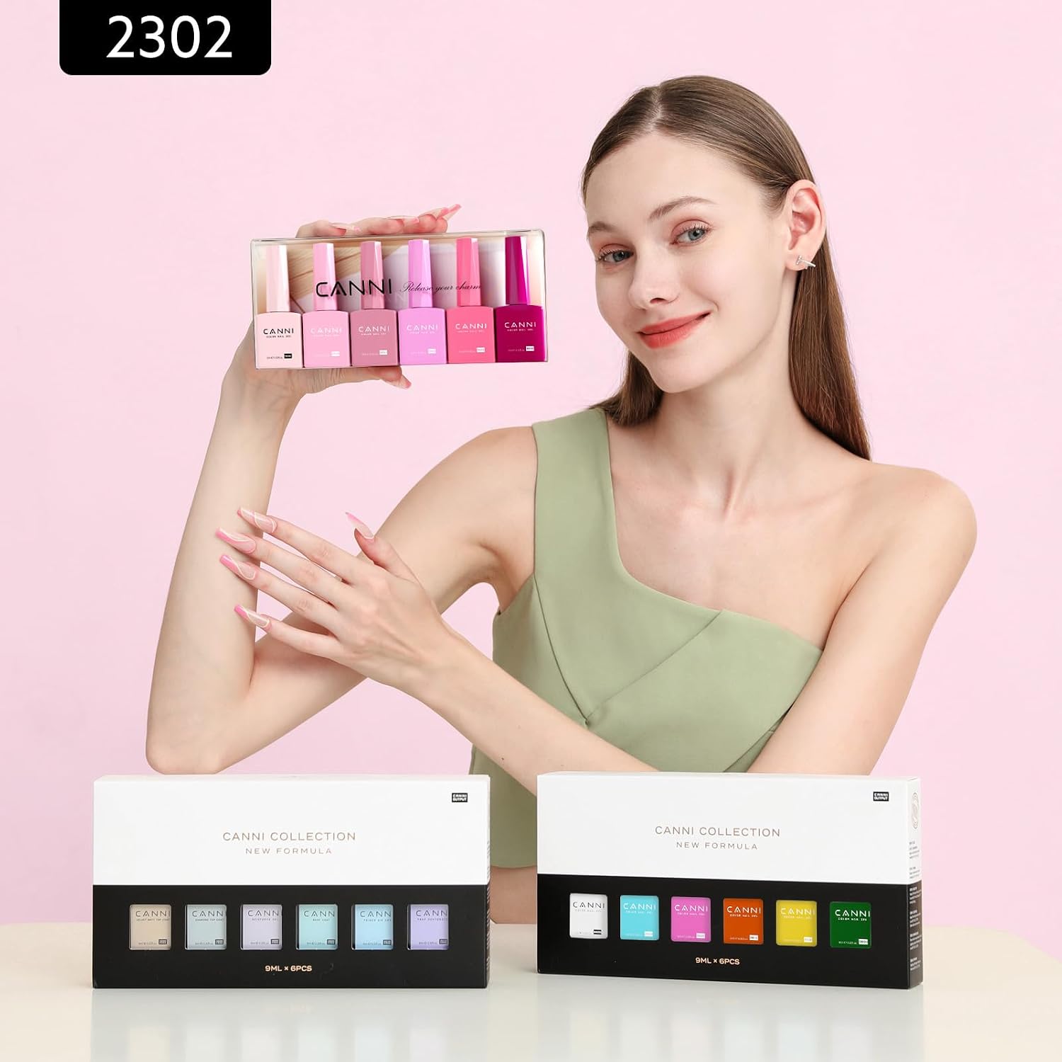Thumbnail 5 de CANNI 9ml Hema-Free Gel Nail Polish Set 6pcs