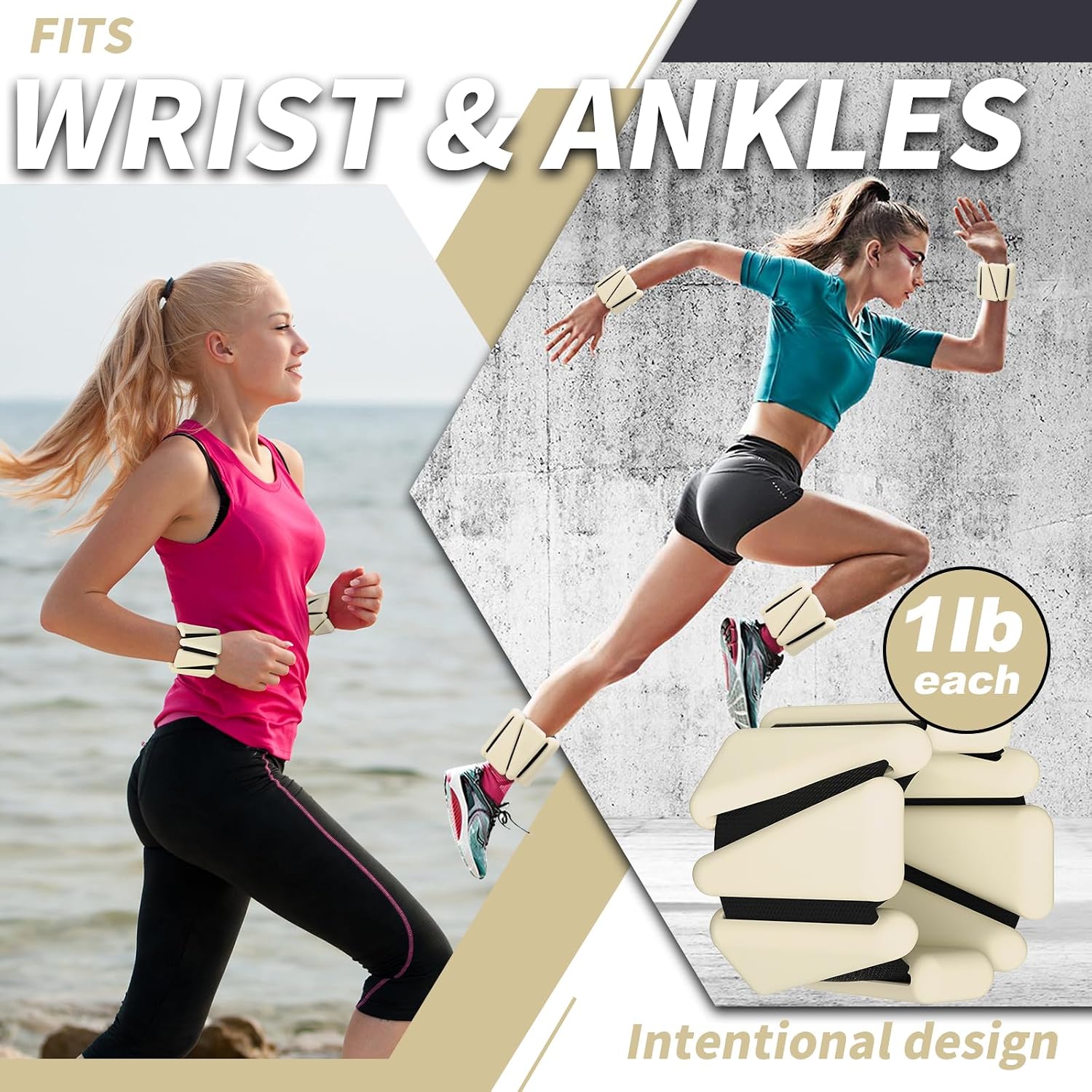 Detalle 2 de Wrist & Ankle Weights 1lb set