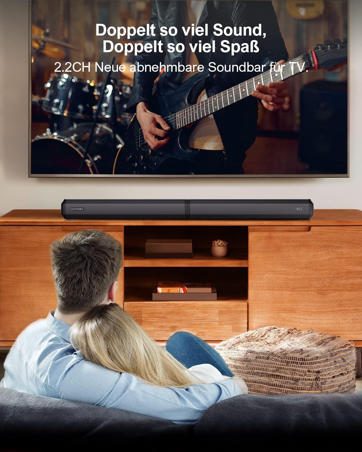 Thumbnail 1 de ULTIMEA Apollo S40 Pro 2.2 Soundbar 100W für TV