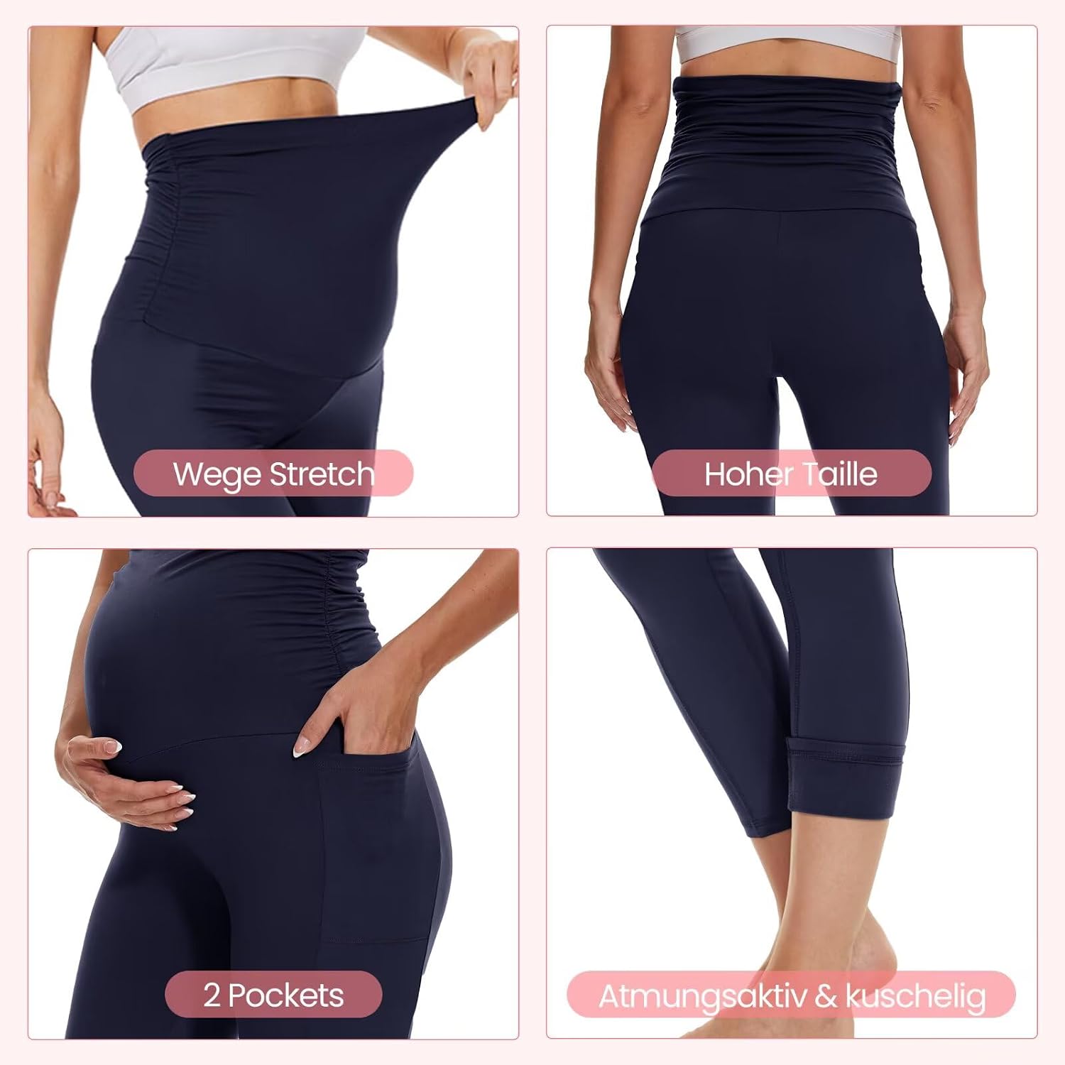 Detalle 2 de QGGQDD Thermo Umstandsleggings Damen