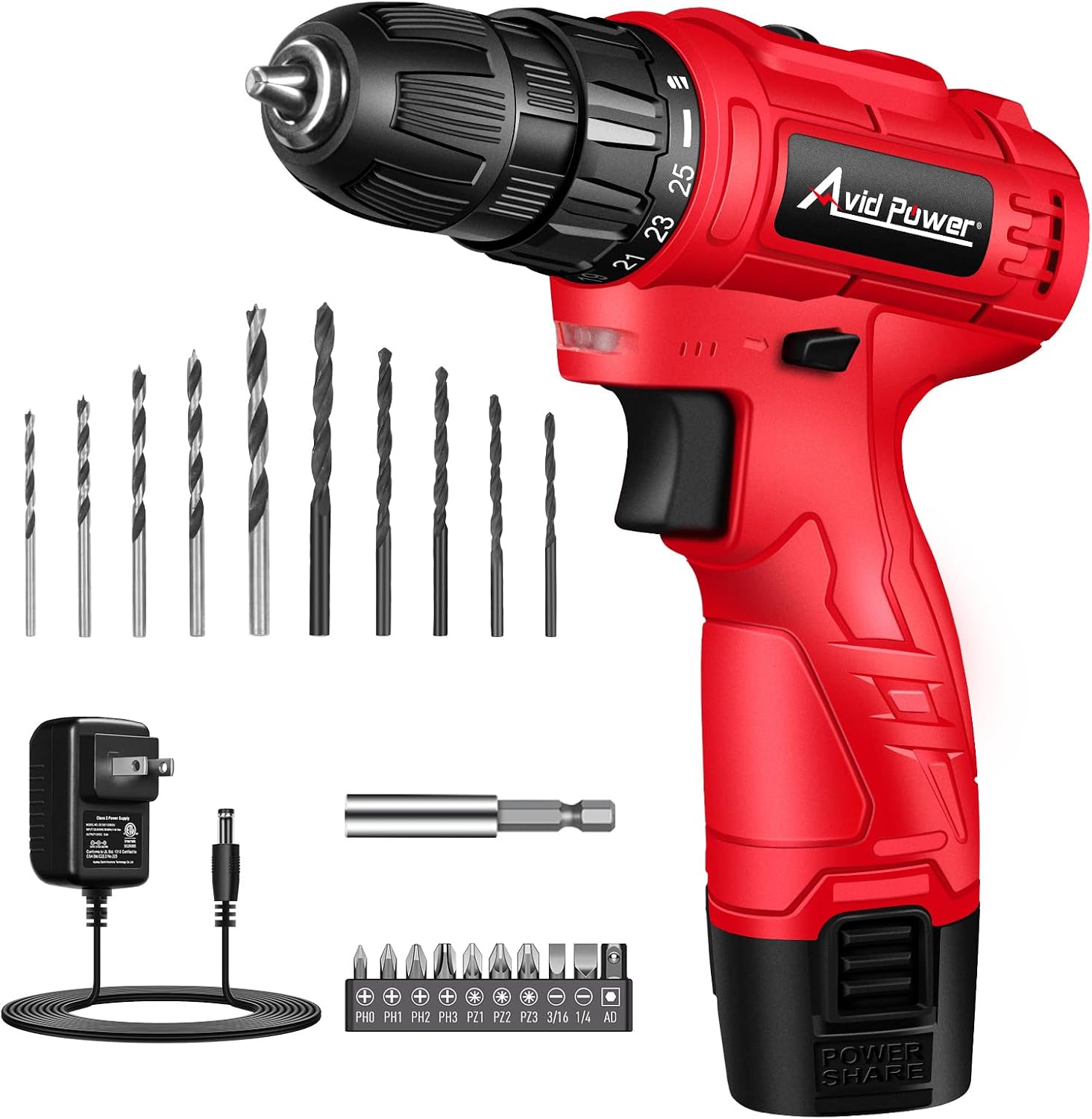 Detalle de AVID POWER Cordless Drill 12V