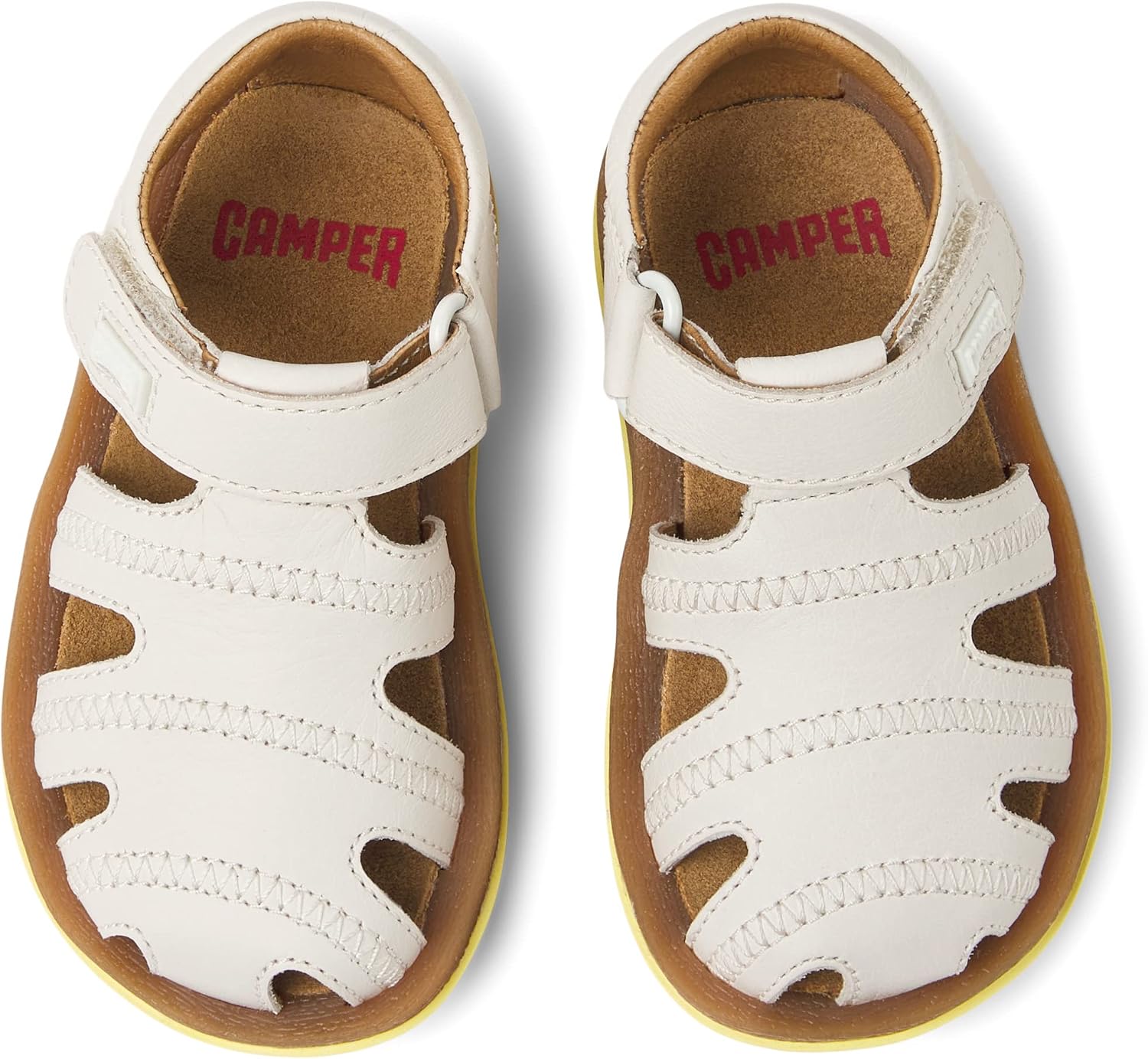 Thumbnail 2 de Camper Unisex Kids Bicho 80372Fisherman leather trainers