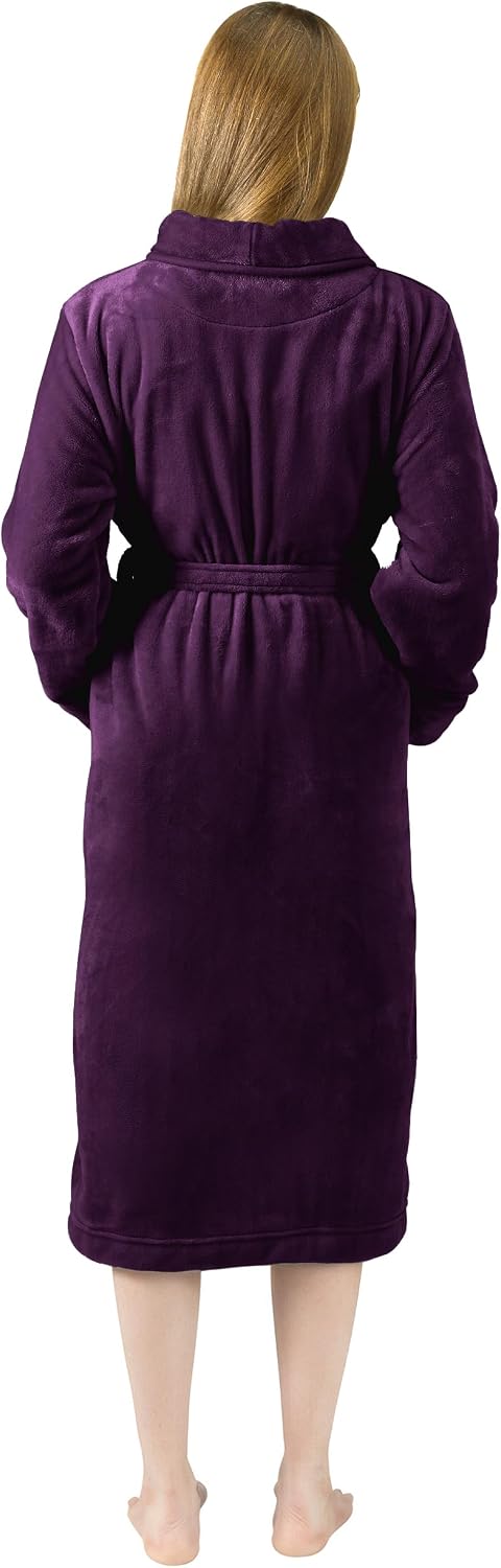 Detalle 2 de NY Threads Bata con cuello chal para mujer