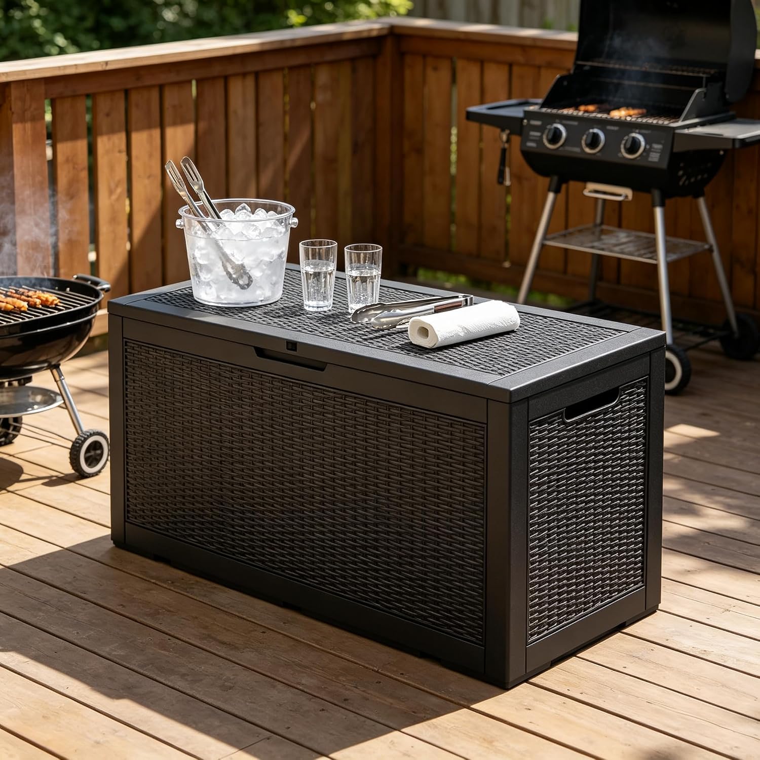 Detalle 1 de Outdoor Storage Box 100-Gallon