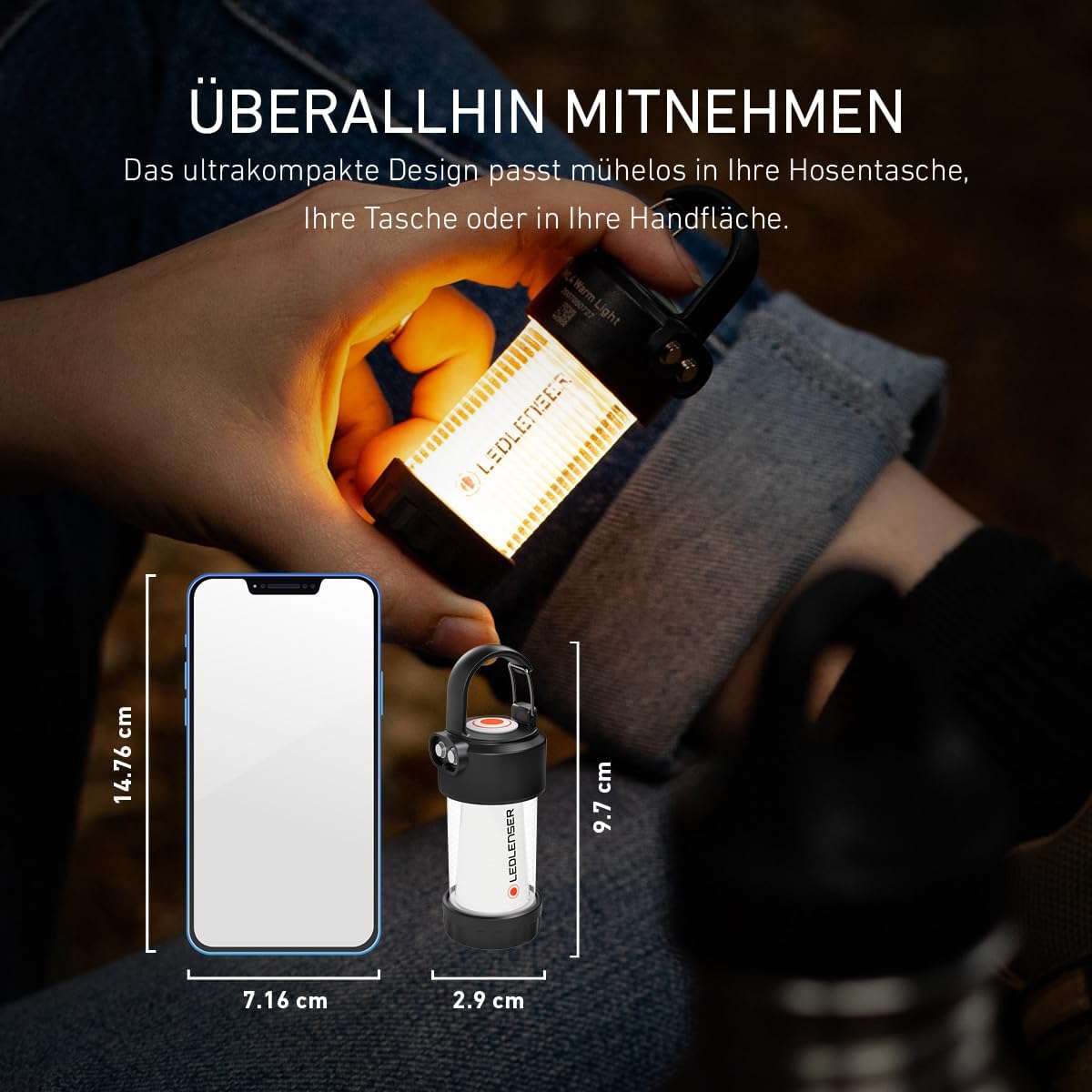 Thumbnail 6 de Ledlenser ML4 Warm Light LED-Laterne – kompakt, energieeffizient und vielseitig für Outdoor