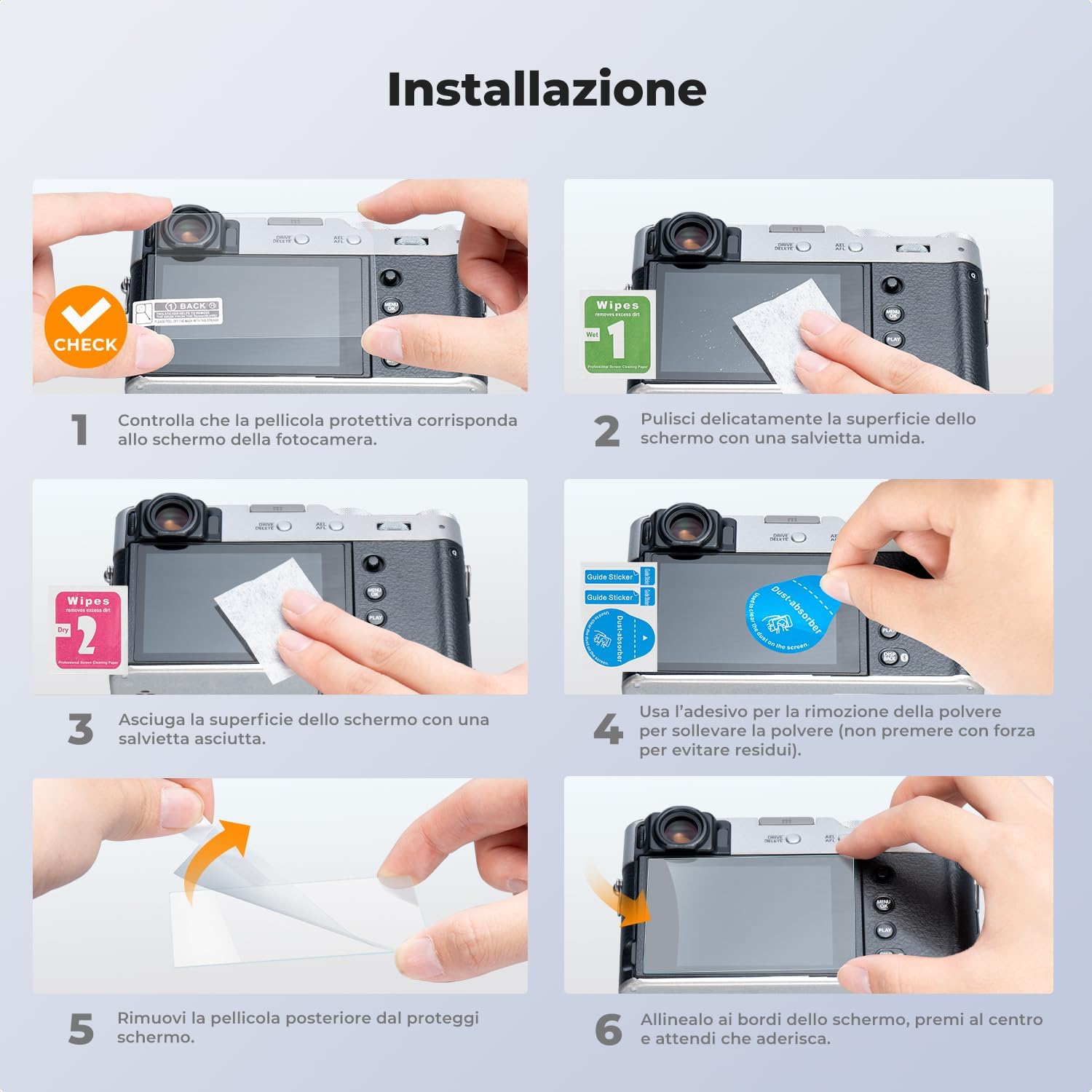 Thumbnail 4 de K&F CONCEPT Set Accessori Fujifilm X100V/T4