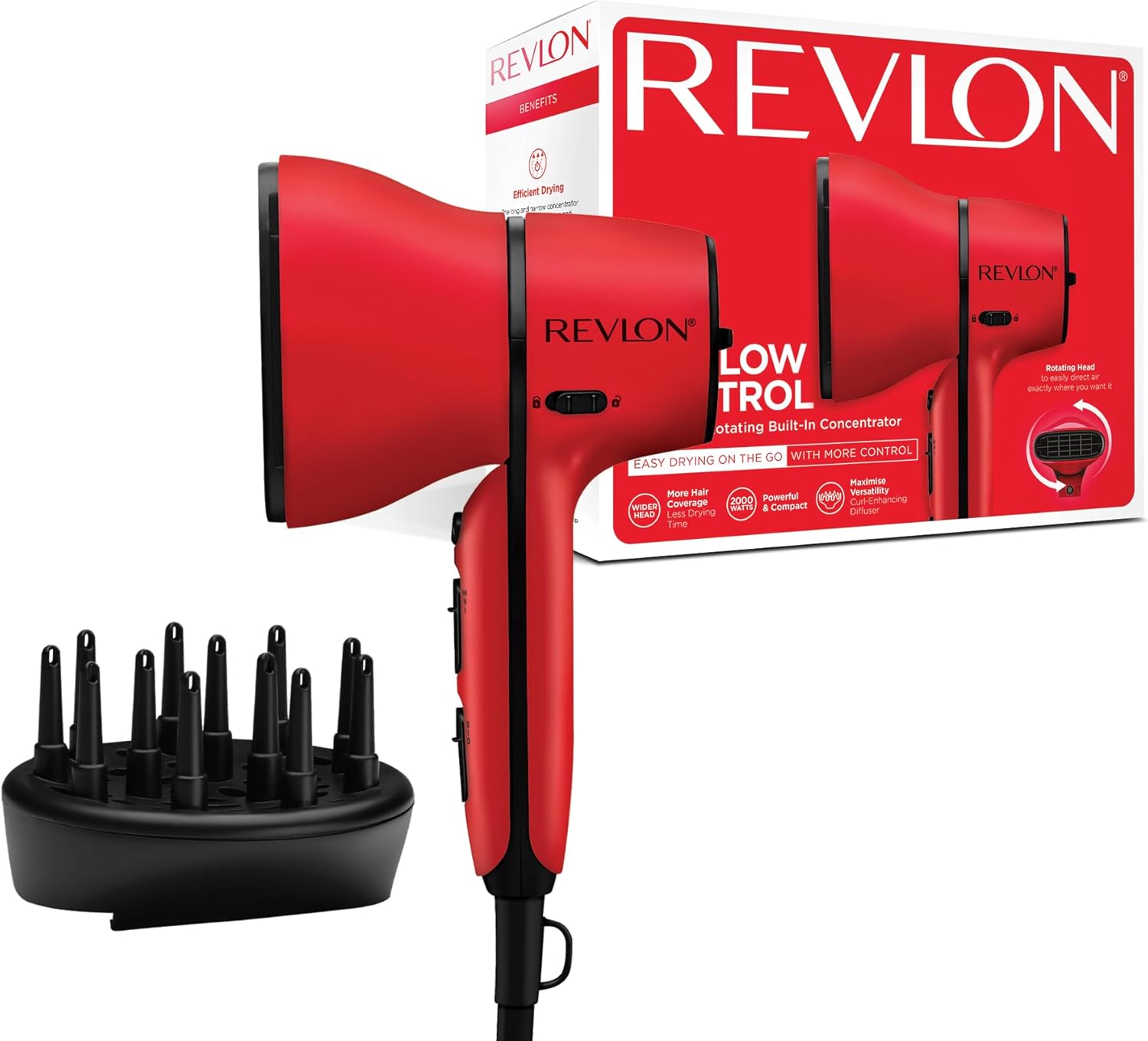 Thumbnail 6 de Revlon RVDR5823 Fast and Light Hair Dryer (2000W) for quicker styling