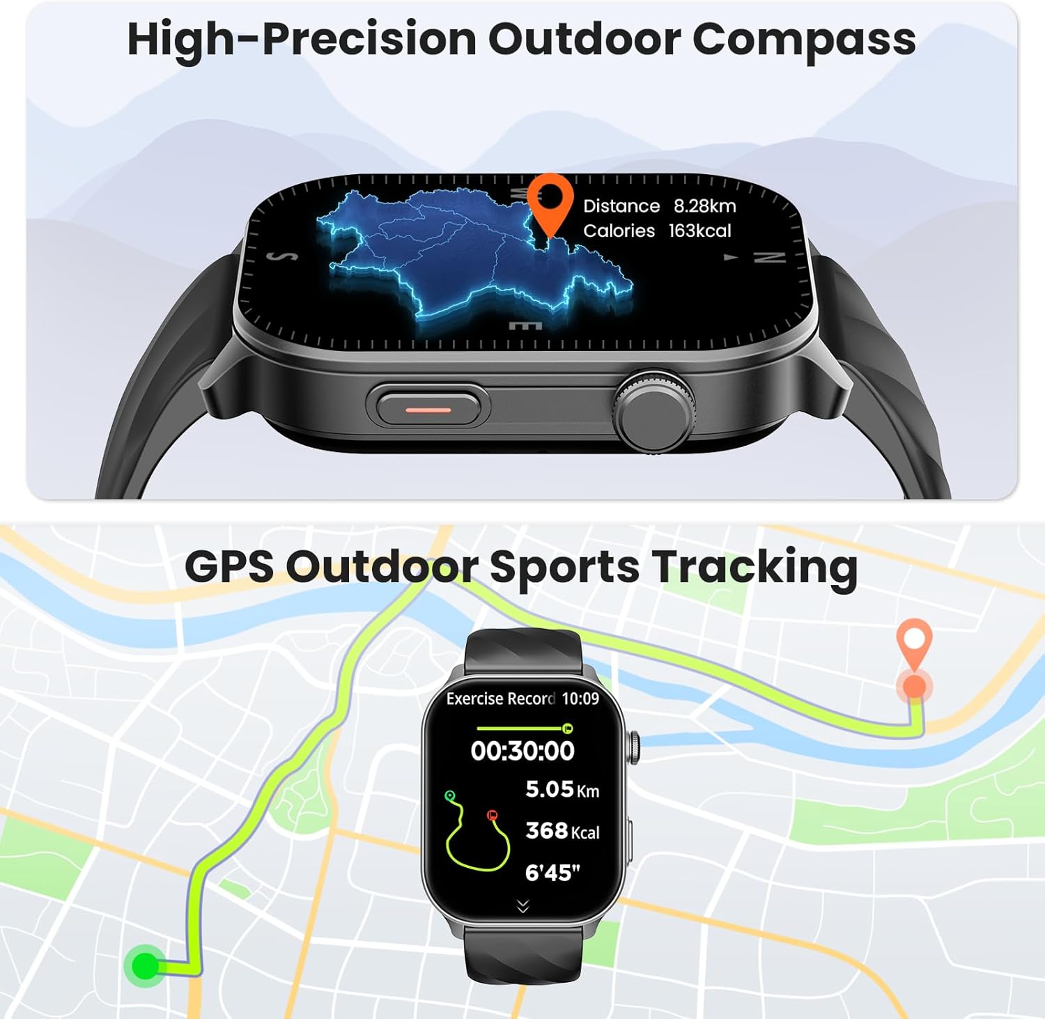 Detalle de GPS Smart Watch 2.01" HD Screen
