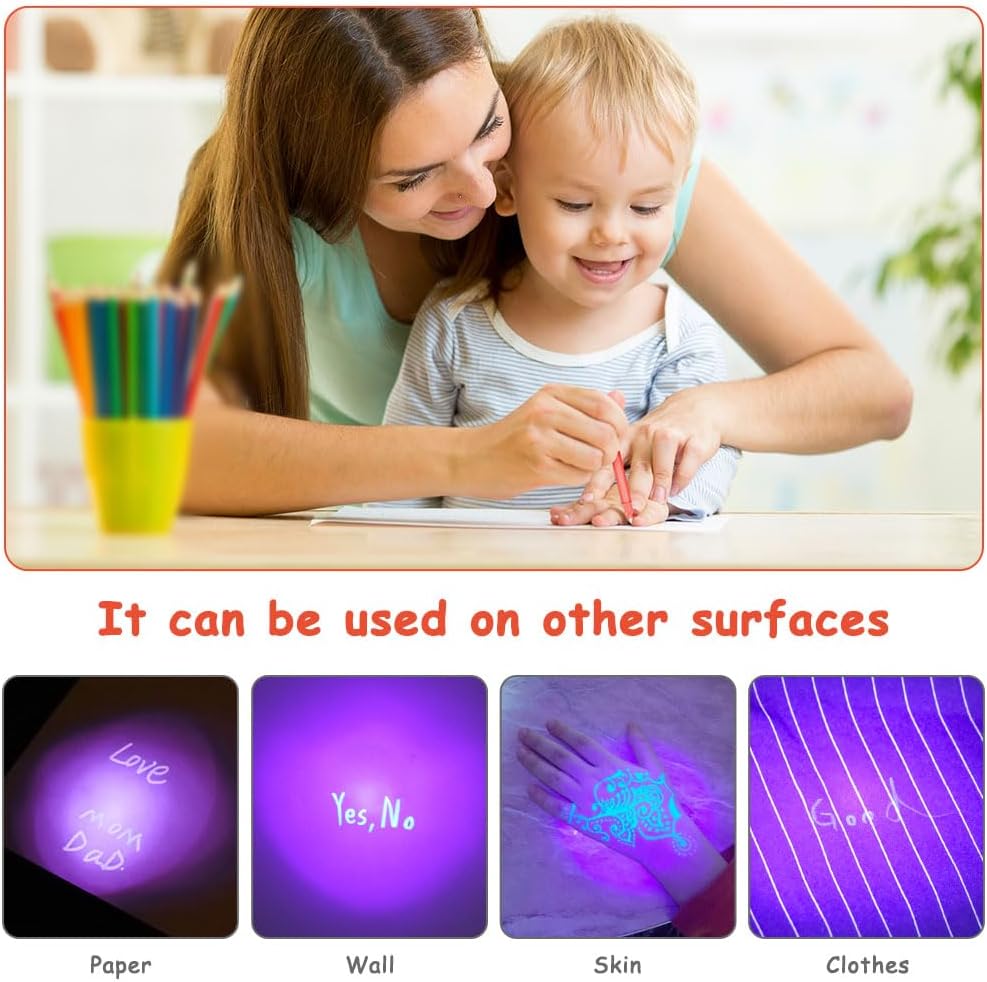 Thumbnail 4 de OFFCUP UV Stift 7er Set unsichtbarer Stift mit UV Lampen