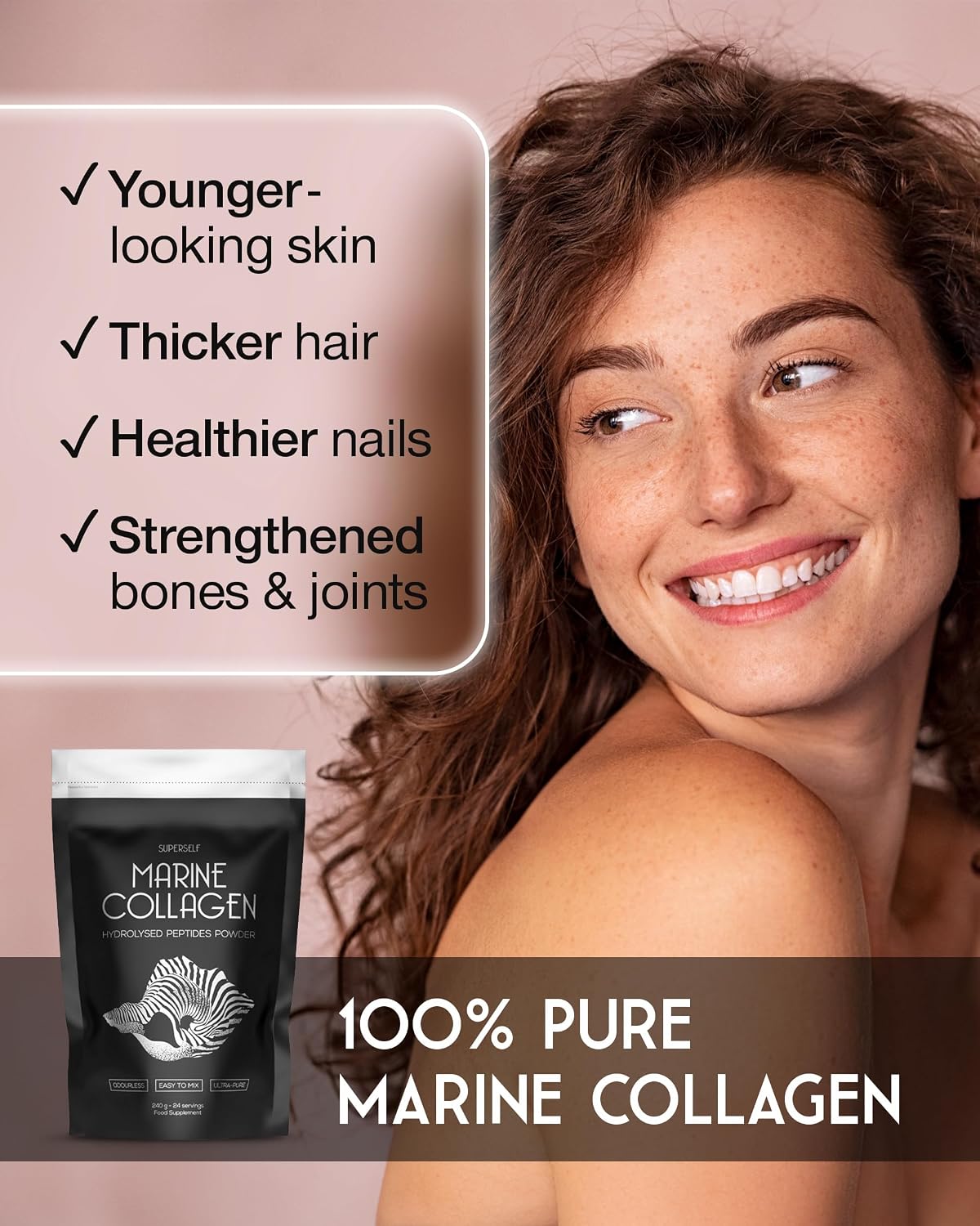 Detalle 2 de Marine Collagen Powder 240g
