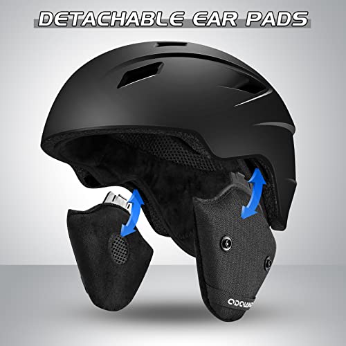 Detalle 2 de Odoland Kit casco da sci regolabile con occhiali UV400