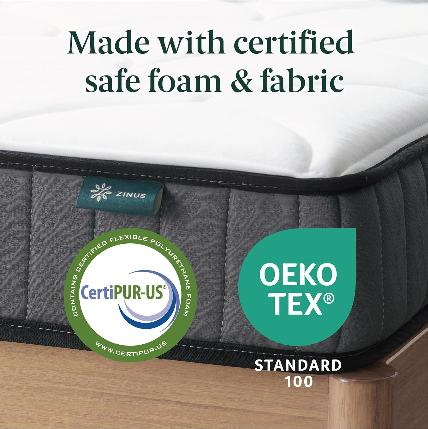 Thumbnail 4 de Zinus Double Memory Foam Mattress 135 x 190 cm