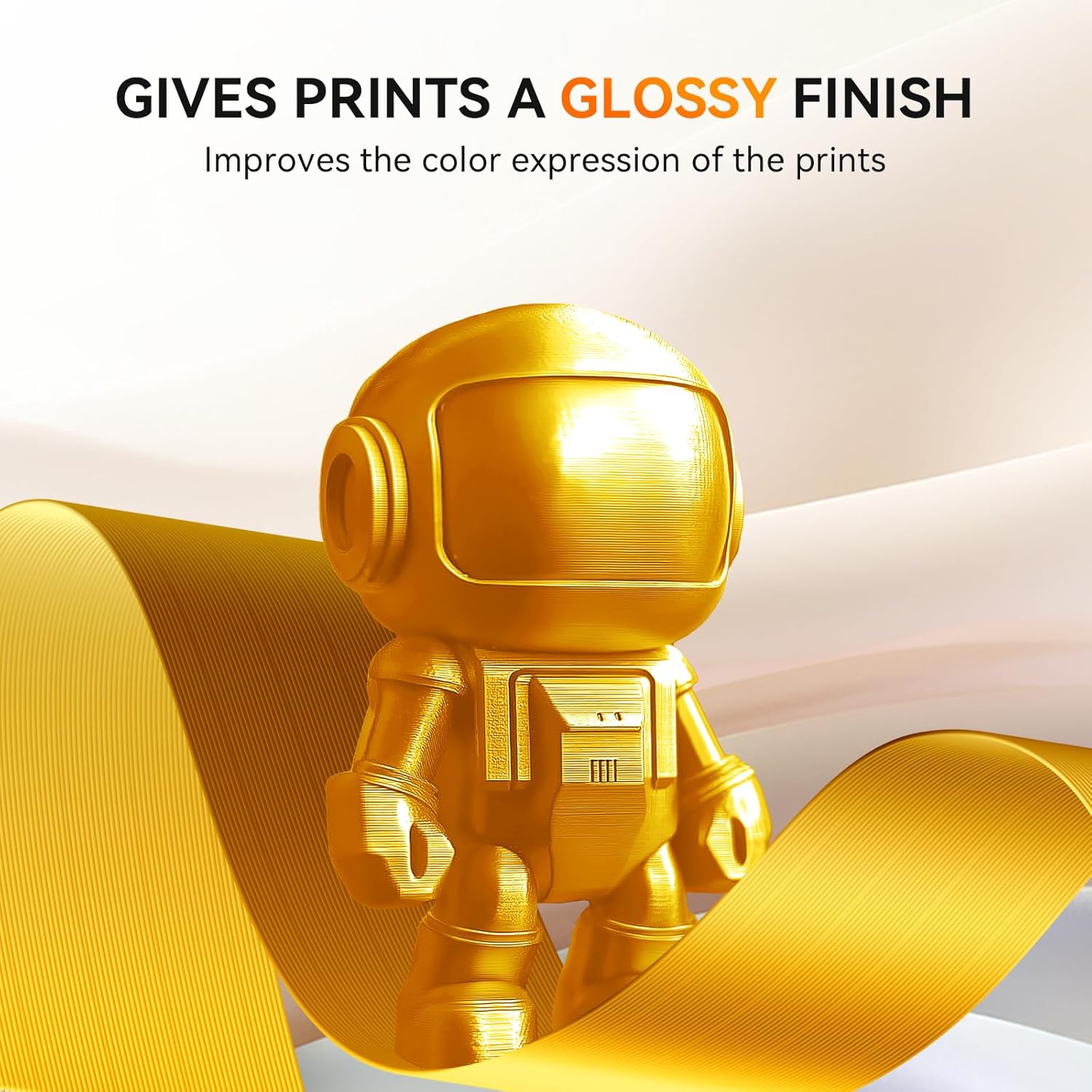 Detalle de TECBEARS Silk PLA filament 1.75 mm