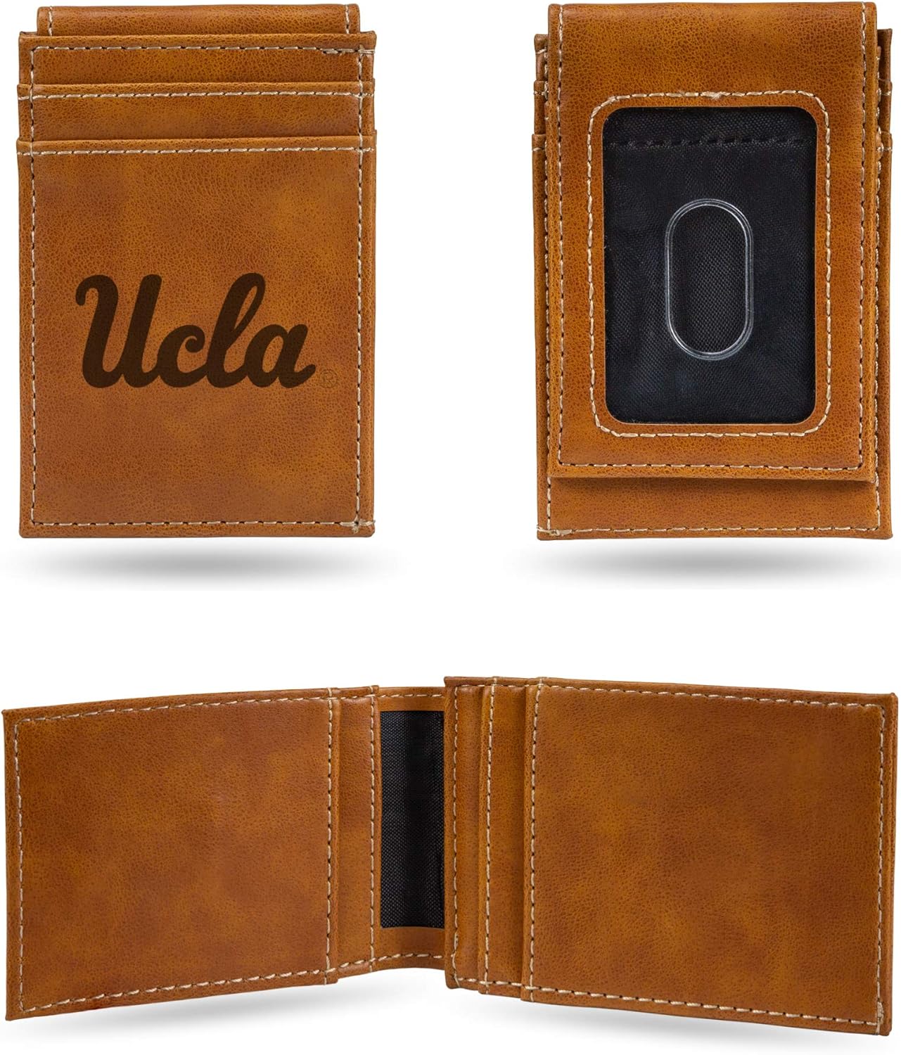 Thumbnail 6 de NCAA Laser Engraved Front Pocket Wallet (Laser NCAA Logo) — Slim, Magnetic Closure
