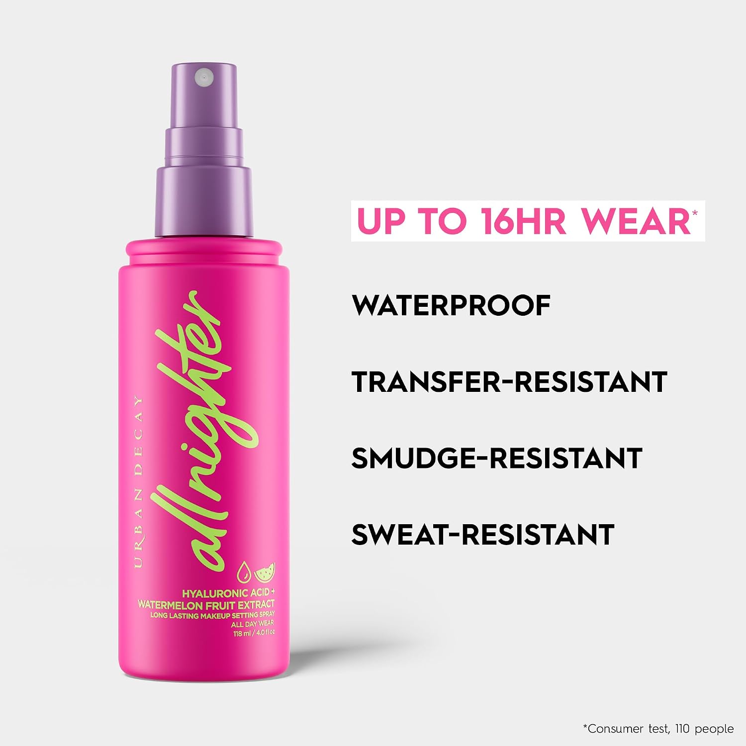 Thumbnail 4 de Urban Decay All Nighter Hyaluronic Setting Spray