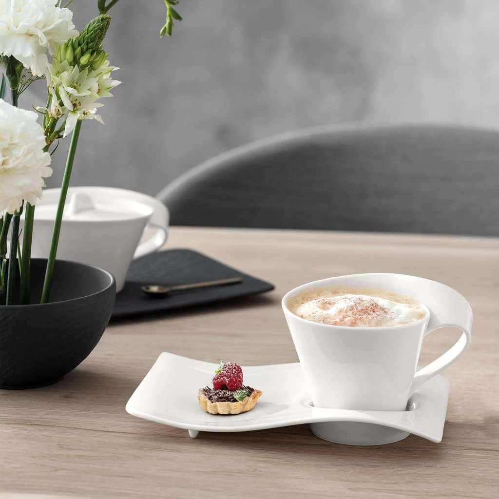 Detalle 1 de Villeroy & Boch NewWave 1024841330 filiżanka do cappuccino 250 ml, porcelana premium