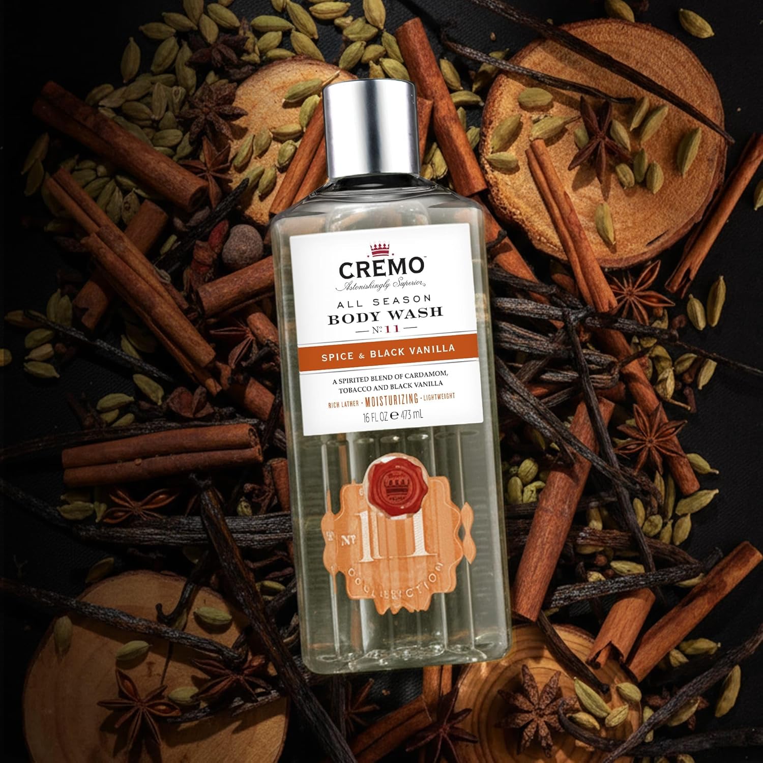 Thumbnail 2 de SPICE & BLACK VANILLA 473ml Body Wash di Cremo: profumo avvolgente e cura equilibrata