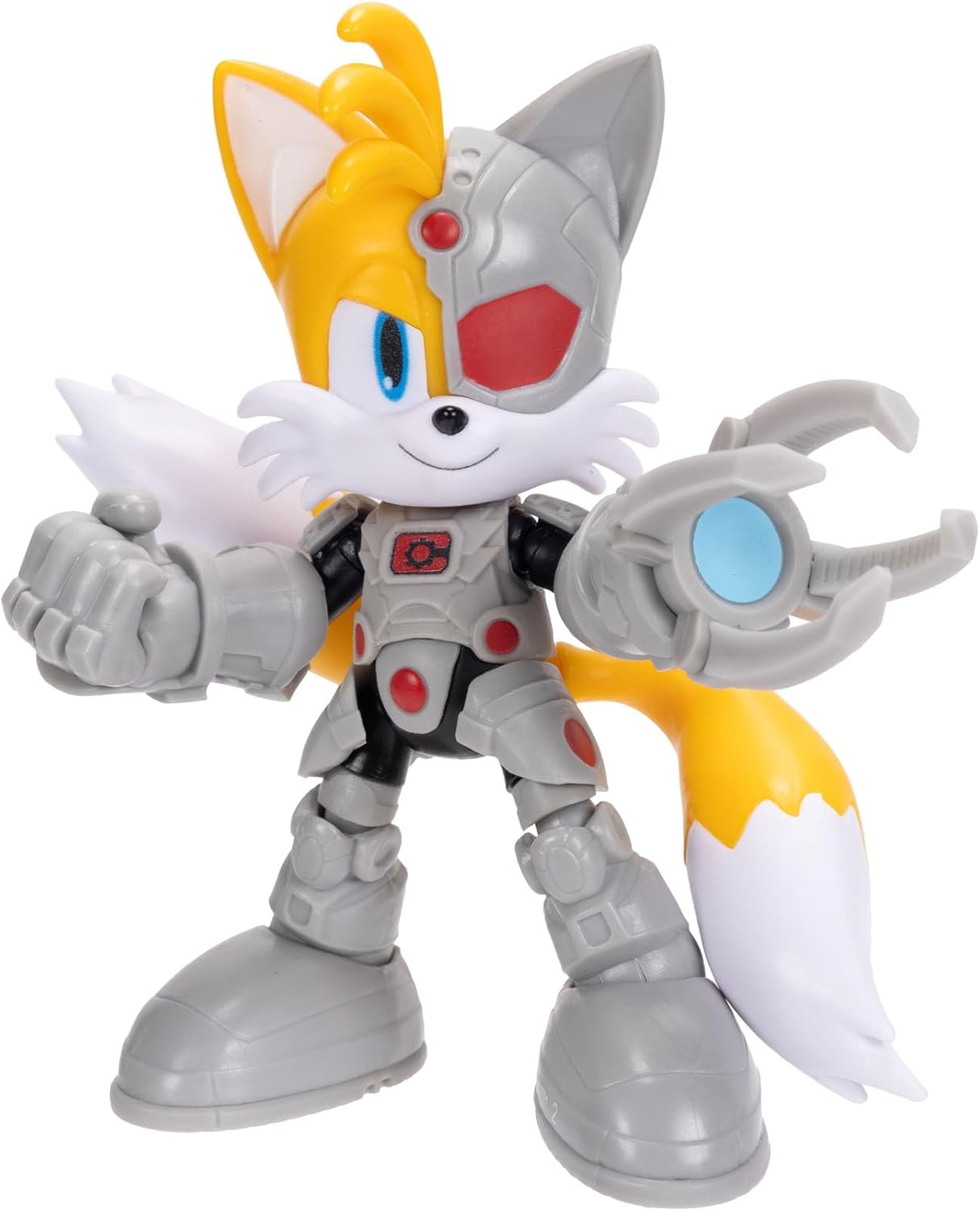Detalle de DC X Sonic Collectable Action Figures: Shadow as Batman, Tails as Cyborg, Knuckles as Superman