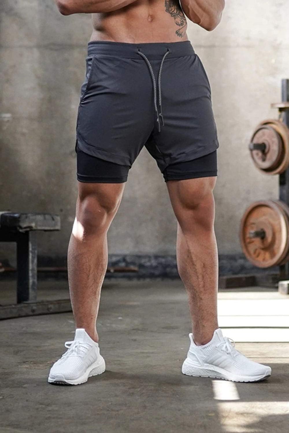 Thumbnail 2 de Superora Herren 2 in 1 Laufshorts