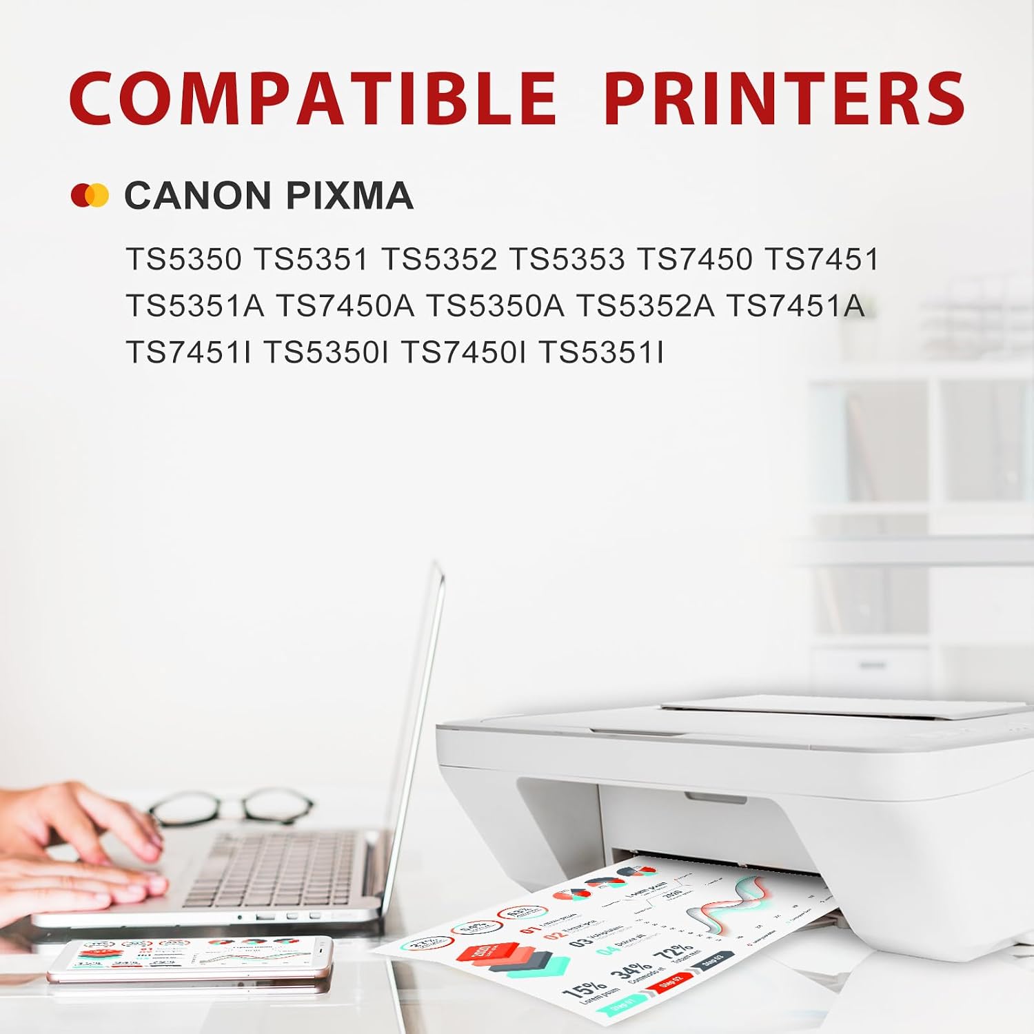 Detalle 2 de MYCARTRIDGE PG-560XL CL-561XL 2âPack đš