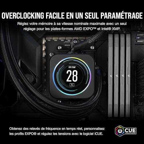 Thumbnail 3 de CORSAIR Vengeance DDR5 32Go (2 x 16Go) jusqu’à 6000MHz – RAM pour AMD et Intel