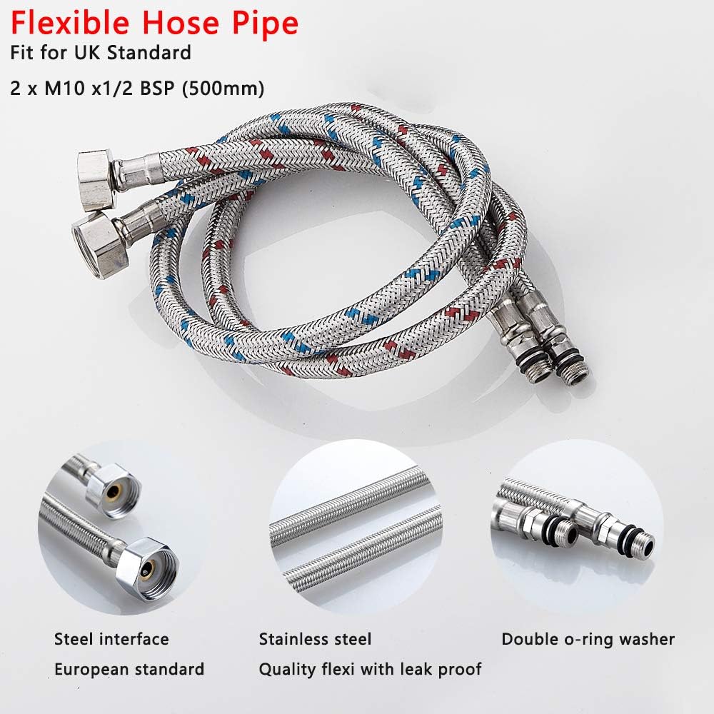 Thumbnail 1 de Heable Pack of 2 Flexi Tap Tails 500mm 🚰