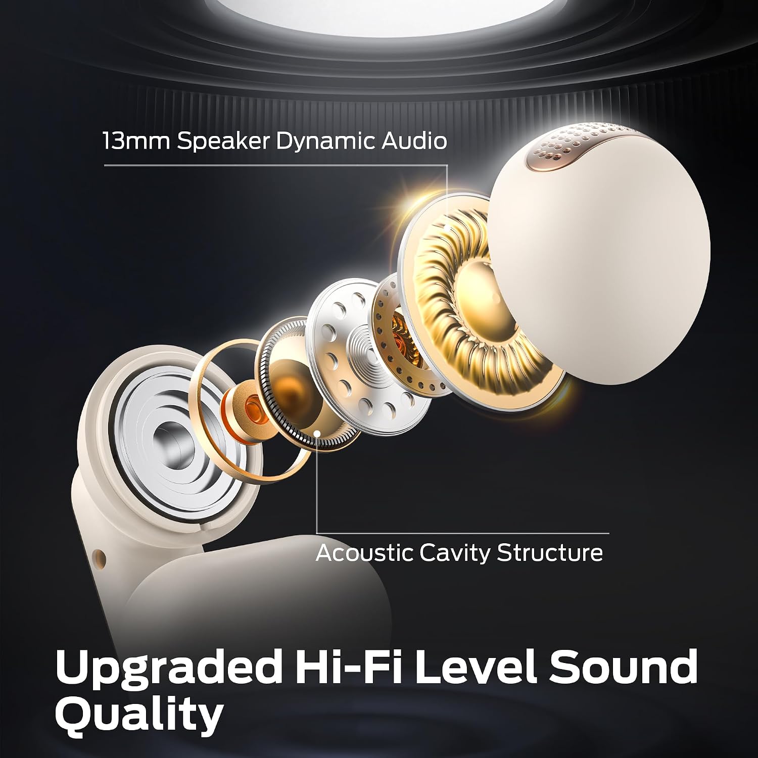 Thumbnail 4 de Clip On Earphones: Open Ear Wireless Earbuds 40H Battery ðŸ’