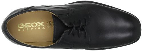 Detalle 1 de Geox U Federico V - Zapatos de Hombre Negros 👞