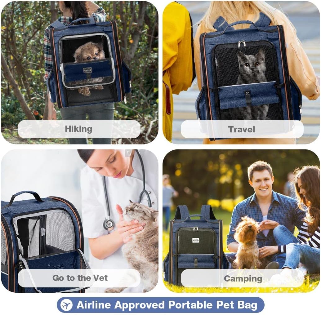 Thumbnail 6 de Lekespring Sac transport chat 8 kg