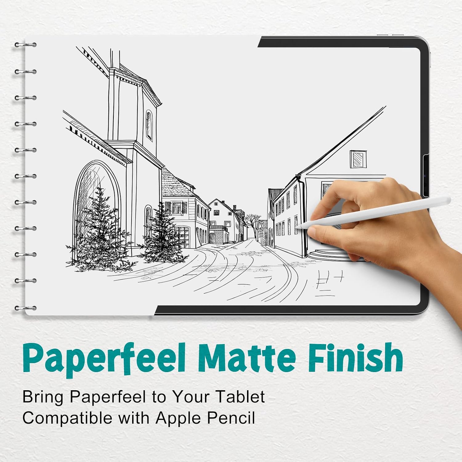 Detalle 2 de PAPERFEEL iPad paper‑feel screen protector 11‑inch