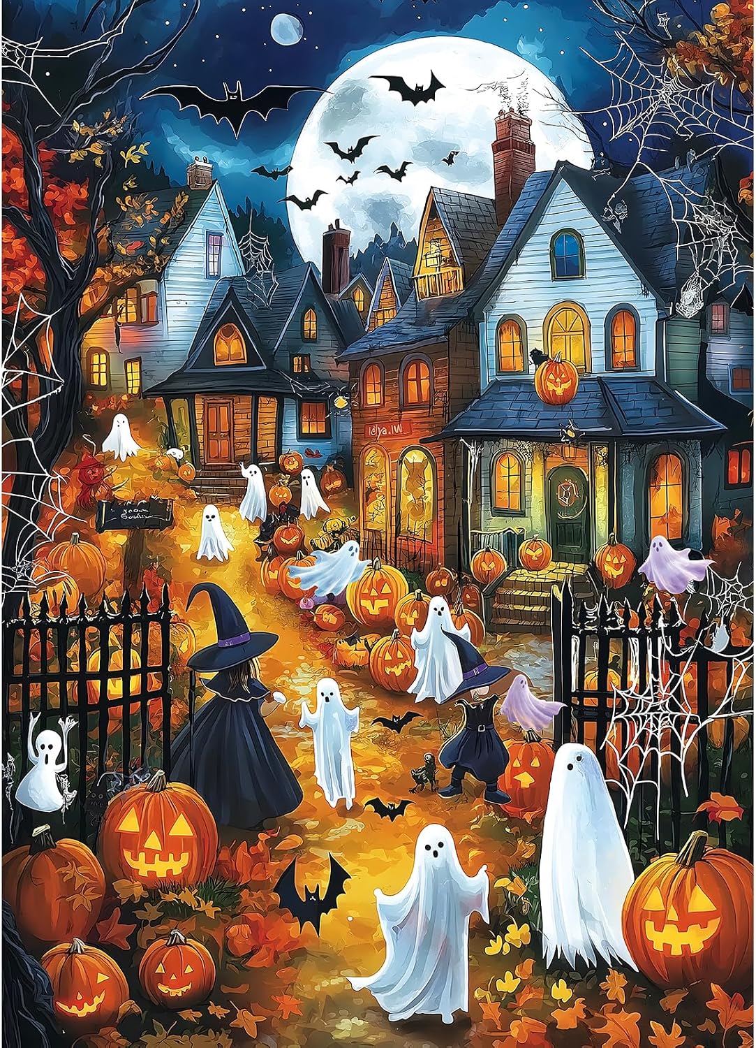 Detalle de Blueforest Halloween Jigsaw Puzzle, 1,000 Pieces