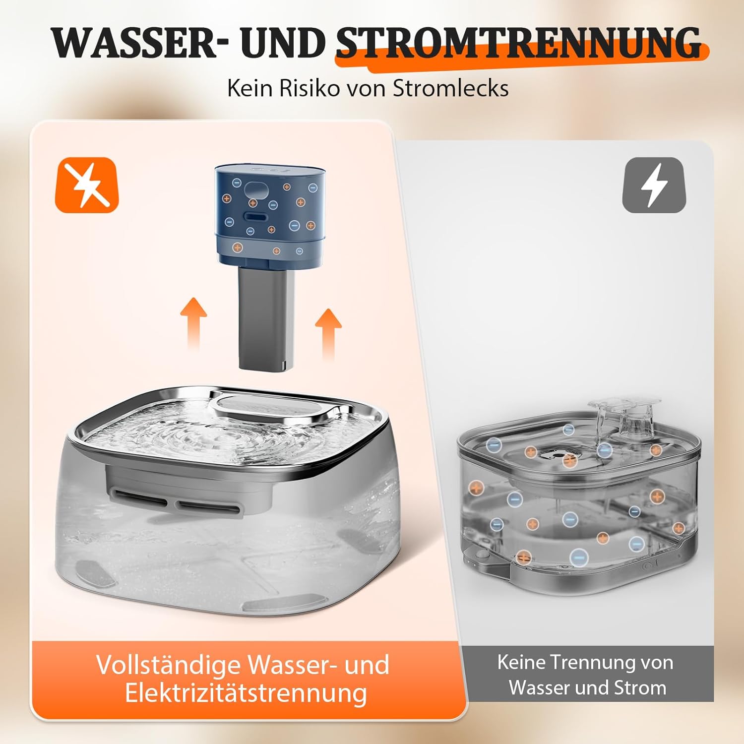 Thumbnail 5 de ROTTOGOON Katzenbrunnen 3,2 L kabellos