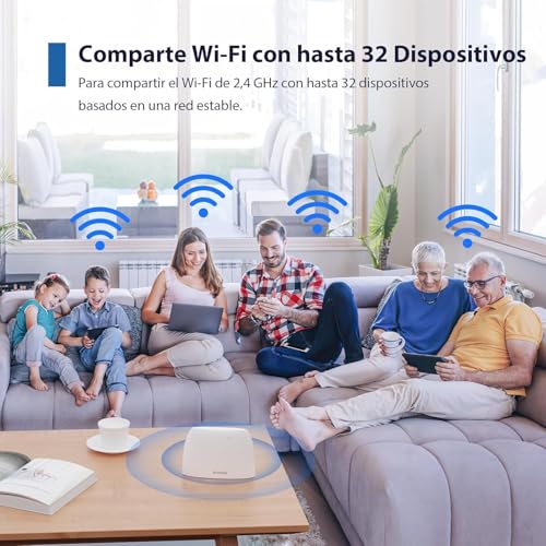 Thumbnail 4 de Tenda 4G03 Router 4G LTE 📶 Velocidad 300Mbps, WiFi 2.4GHz