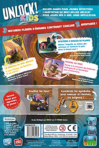 Thumbnail 2 de Asmodee - Unlock! Kids : Histoire de Détectives, jeu de société