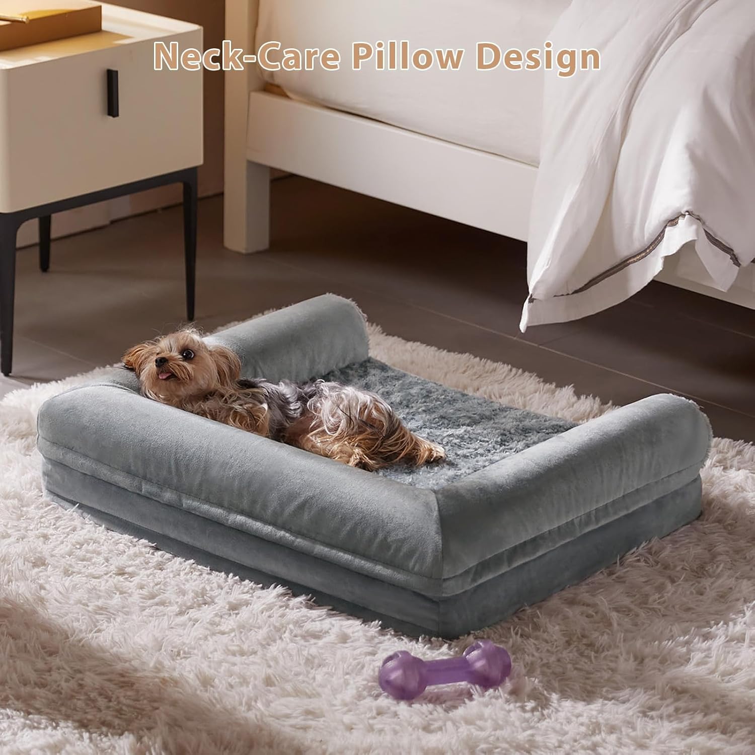 Thumbnail 4 de Quilmfoam Large Orthopedic Dog Bed 3-in-1