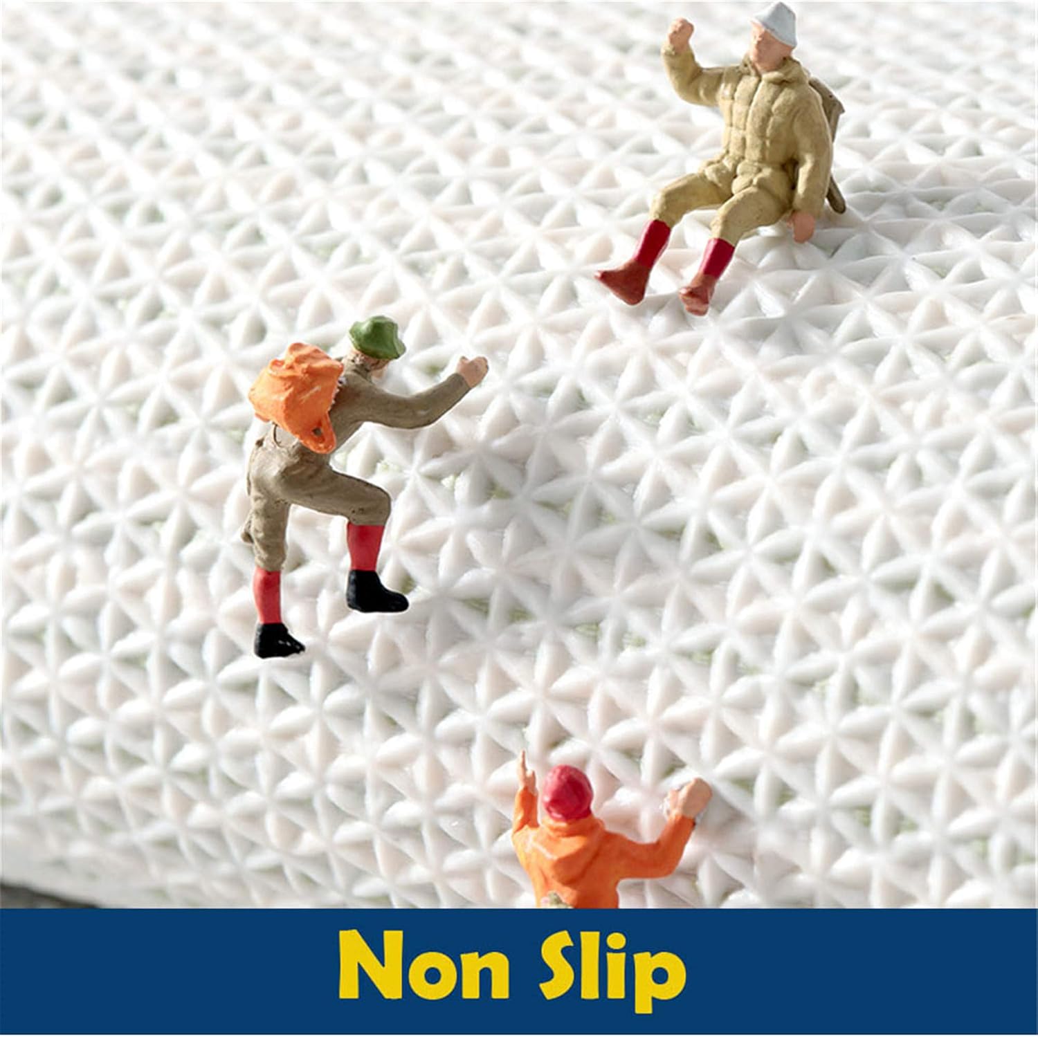 Thumbnail 4 de THRILRUG 40x60cm Bathroom Rug Mat with Non-Slip TPR Backing (Soft Microfibre, Washable)