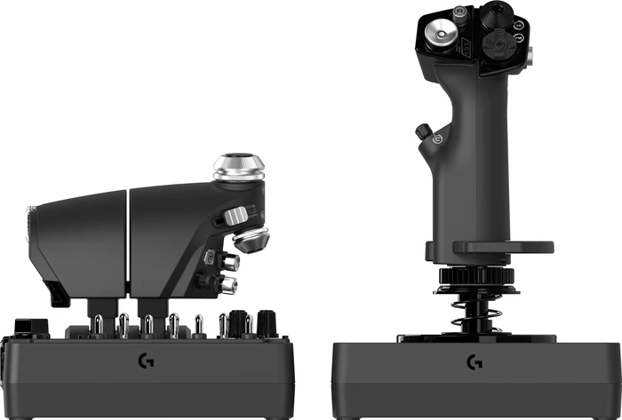 Detalle 2 de Logitech G X56 Space/Flight H.O.T.A.S. 189 Tasten