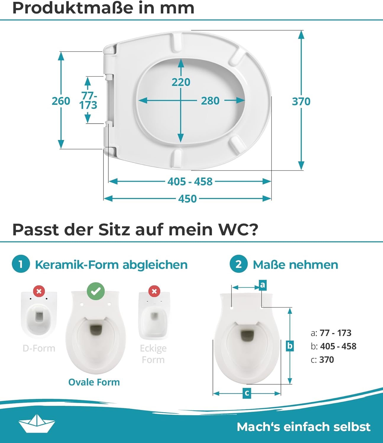 Thumbnail 6 de Calmwaters WC-Sitz Palmenparadies – einfache Montage, antibakteriell, bis 250 kg