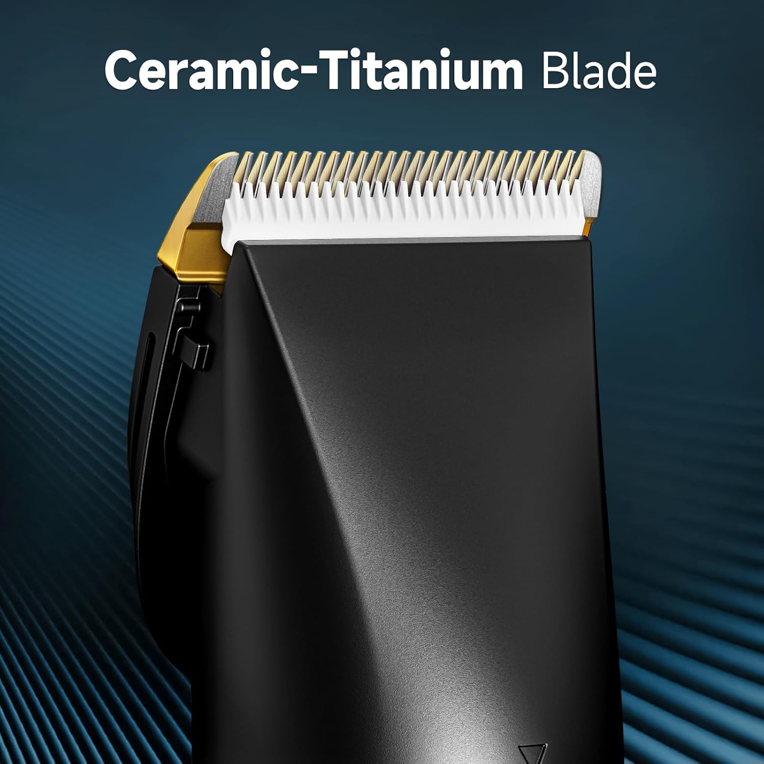 Detalle de 2-in-1 Beard Trimmer and Hair Clipper for Men with Detachable Ceramic-Titanium Blades