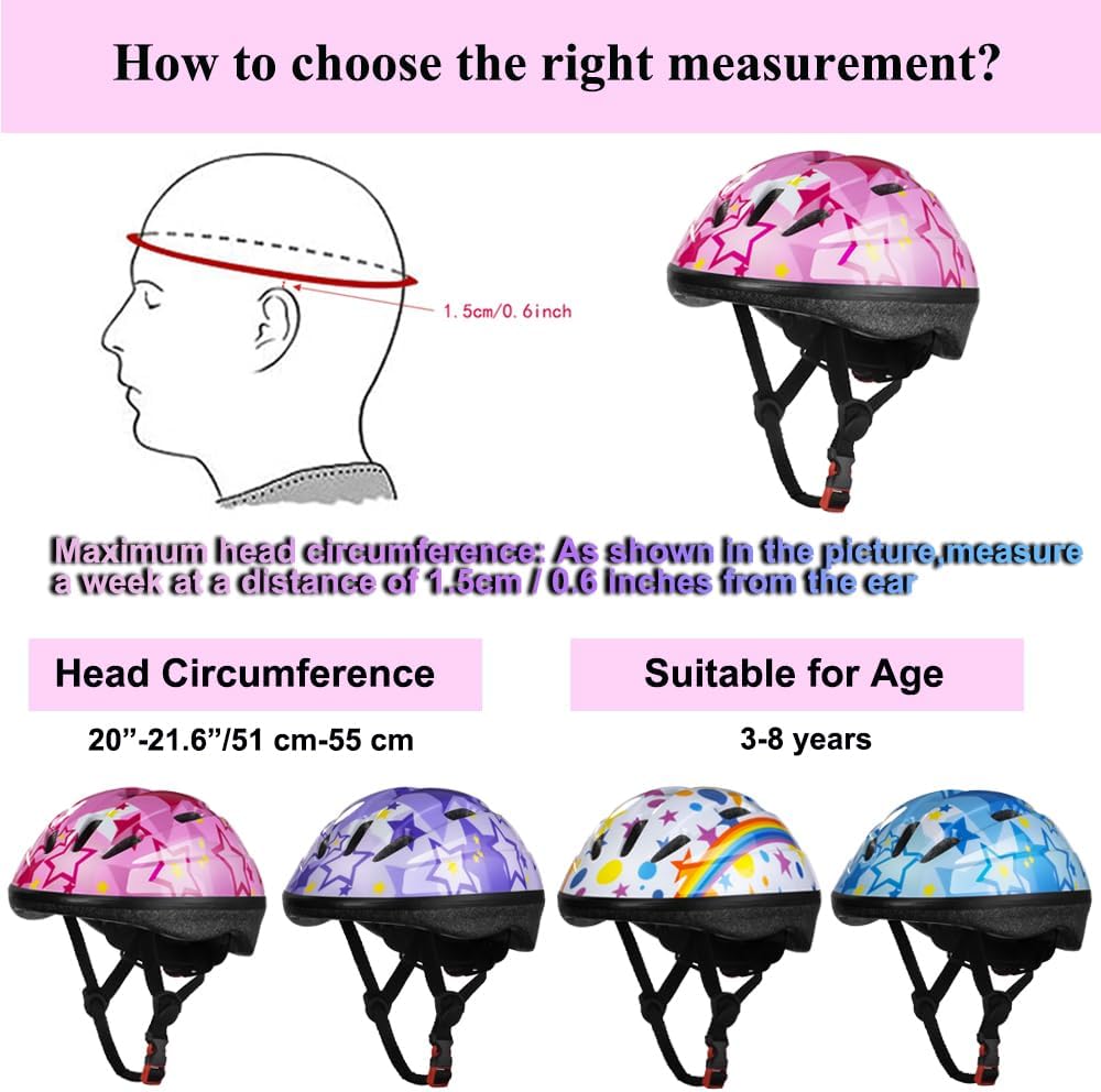 Thumbnail 4 de Lamsion Kids Adjustable Helmet with Protective Gear Set for Ages 3–8