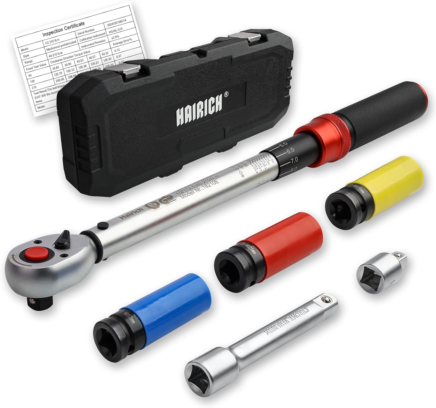 Hairich Drehmomentschlüssel 40–210 Nm ⚙