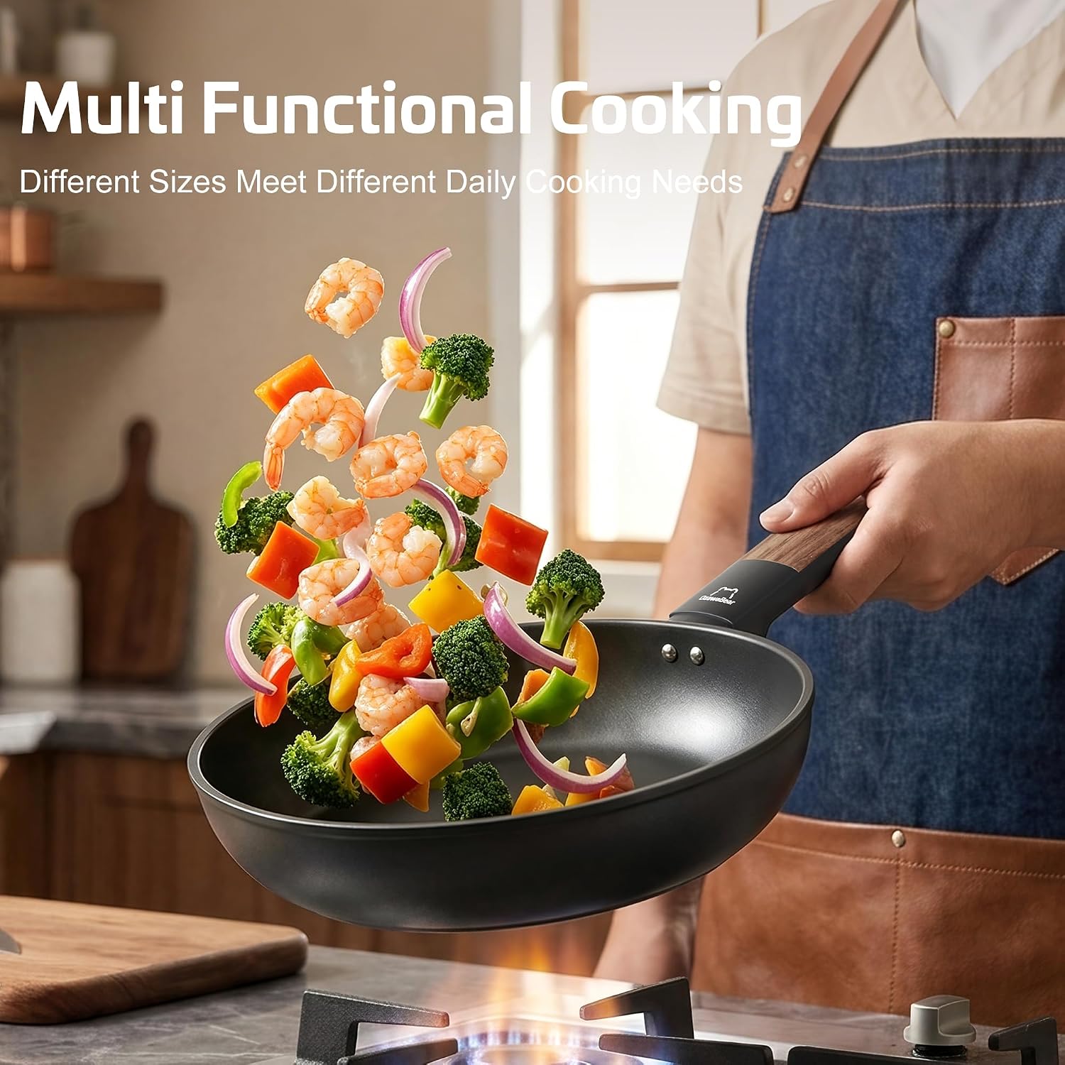Thumbnail 4 de OzawaBear Frying Pan, 8-Inch
