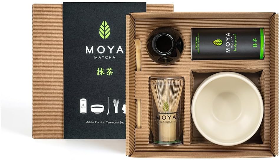 Thumbnail 3 de MOYA Matcha Organic Green Tea Set Traditional Grade
