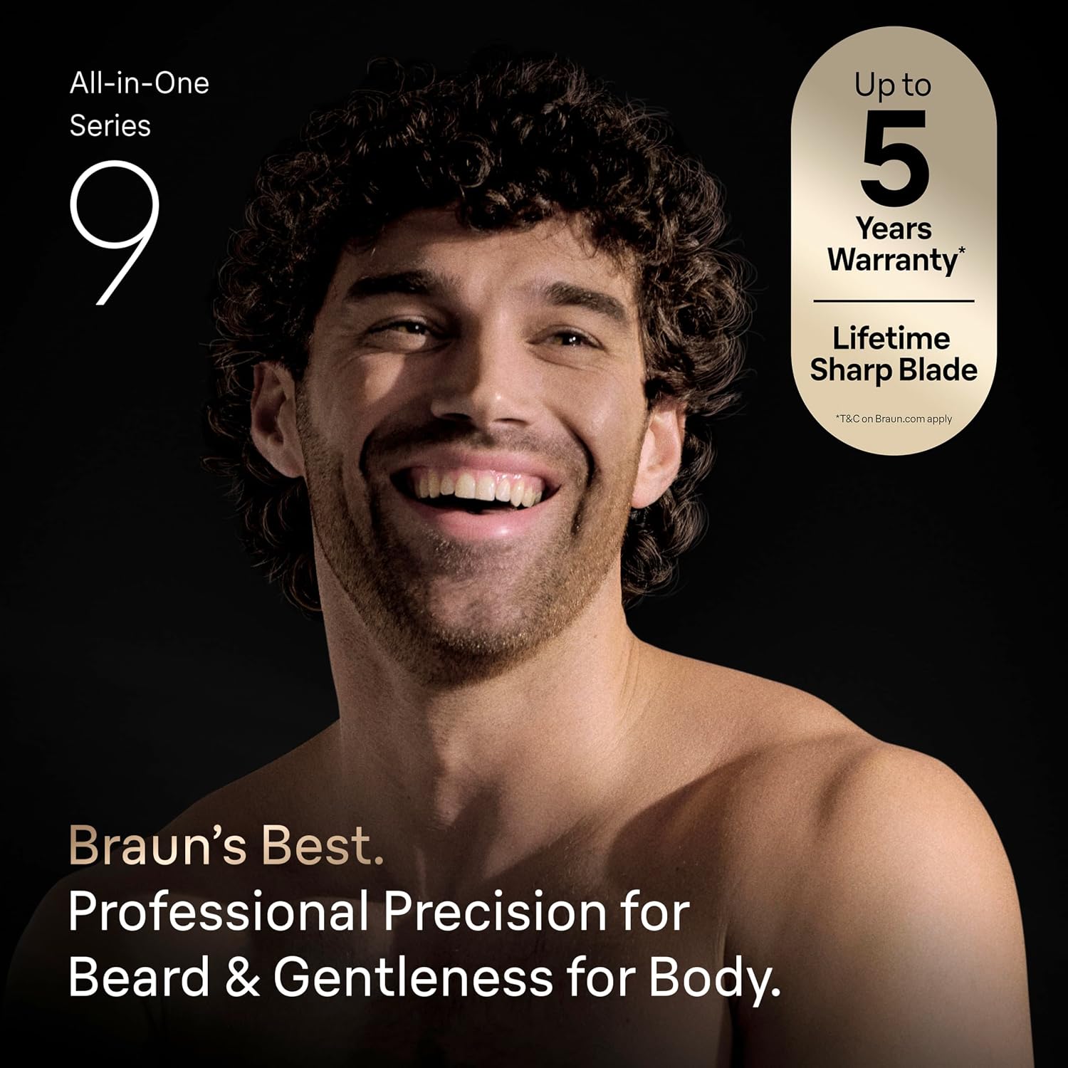 Detalle 2 de Braun Series 9 All-in-One Grooming Kit for Men, 22-Piece (AIO9545) – Face, Hair & Body