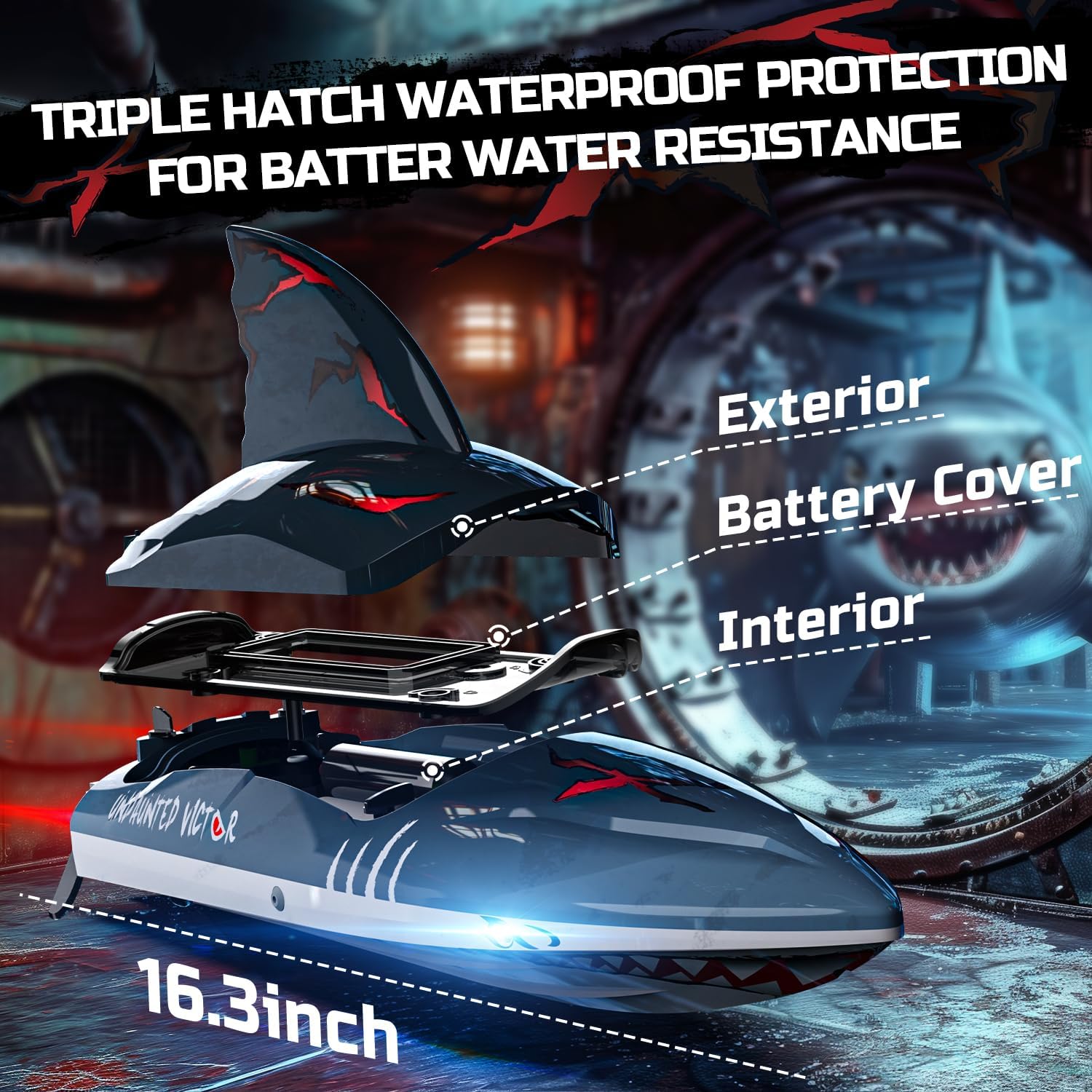 Thumbnail 5 de DEERC RC Haiboot 48 km/h đ€