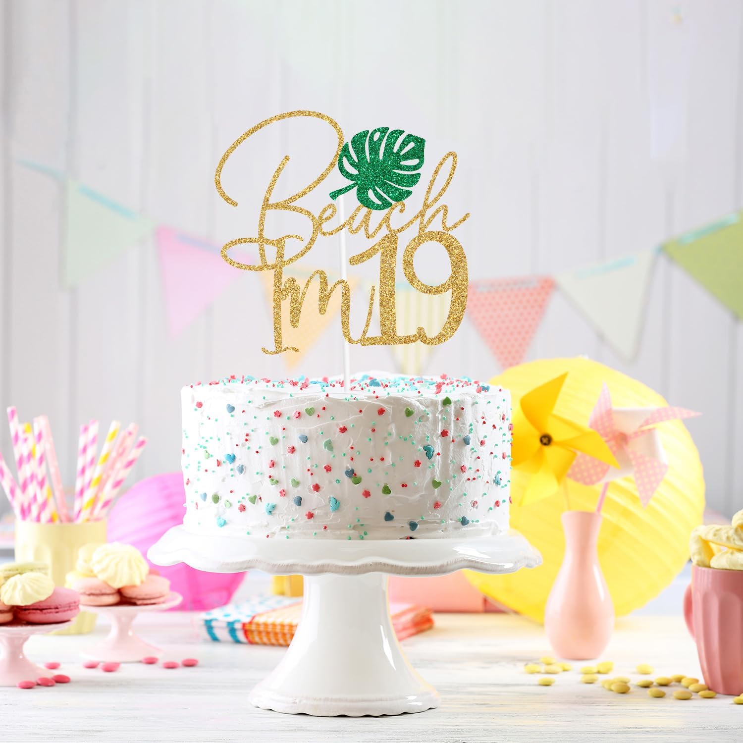 Detalle 2 de 19th Birthday Cake Topper